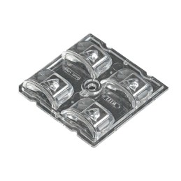 10 pcs : C16473_STRADA-2X2-SCL-PC - LENS CLEAR ASYMMETRICAL SCREW