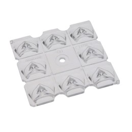 10 pcs : C17312_STRADELLA-8-HV-CSP-T2-M - LENS CLEAR ASYMMETRICAL SCREW