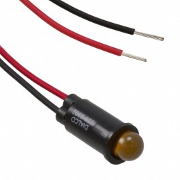 10 pcs : 5590302023F - LED PMI SNAP-IN YLW PVC FREE