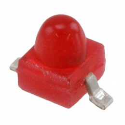 10 pcs : HLMP-6620-F0011 - LED RED DIFFUSED GULL WING SMD