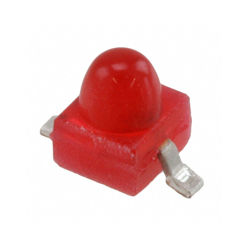 10 pcs : HLMP-6620-F0011 - LED RED DIFFUSED GULL WING SMD