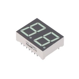 10 pcs : LBP-602MA2 - HIGH BRIGHTNESS NUMERIC LED DISP