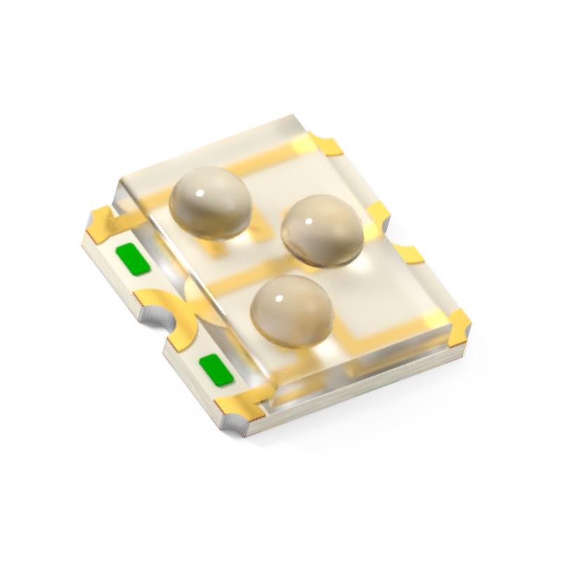 10 pcs : APTFD3535VBDSEJ3ZGGC - LED RGB CLEAR 1414 SMD