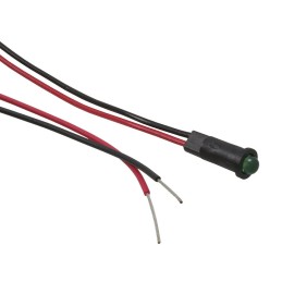 10 pcs : 5581301007F - LED PANEL IND GRN DIFF SNAP-IN