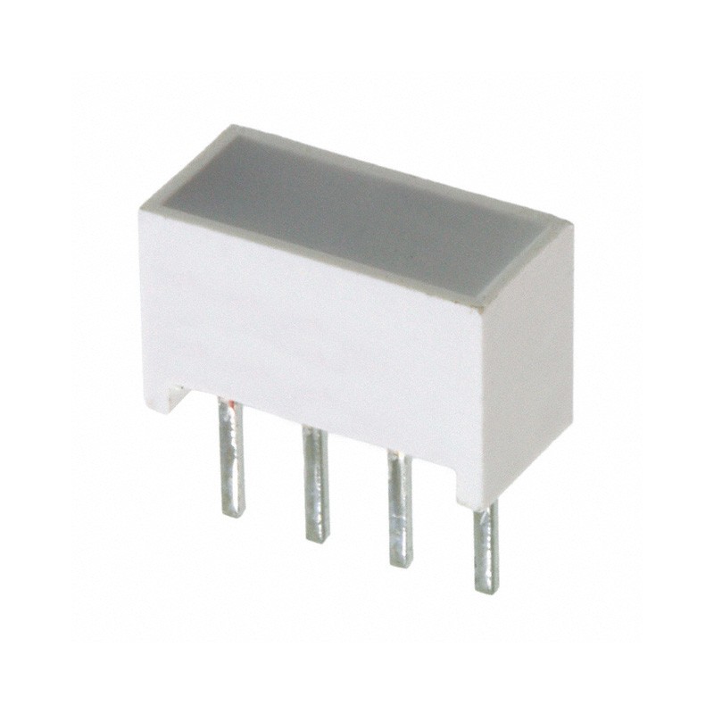 10 pcs : HLMP-2400-EF000 - LIGHT BAR 0.4X0.195' YELLOW