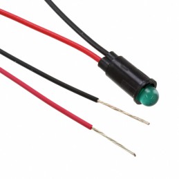 10 pcs : 5590202003F - LED PANEL GRN DIFF 5V SNAP 6'LD