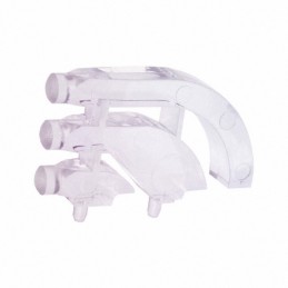 10 pcs : 7511B11 - LIGHT PIPE 3-HIGH RIGHT ANGLE