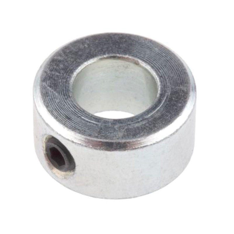 5 pcs - RS PRO Shaft Collar One Piece Set Screw, Bore 11mm, OD 20mm, W 10mm, Steel