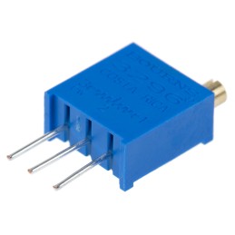 1 pcs - 10Ω, Through Hole Trimmer Potentiometer 0.5W Top Adjust Bourns, 3296