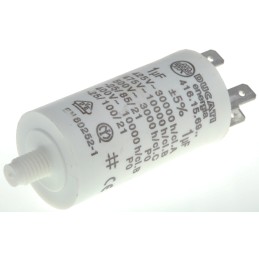 1 pcs - Ducati Energia 4.16.15 Polypropylene Film Capacitor, 500V ac, ±5%, 1μF, Stud Mount