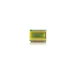 20 pcs : MC20803A6W-GPTLY - 2X8 CHARACTER CHIP-ON-GLASS LCD,