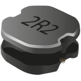 10 pcs - Bourns, SRN8040, 8040 Shielded Wire-wound SMD Inductor with a Ferrite Core, 47 μH ±20% Semi-Shielded 1.4A Idc Q:15