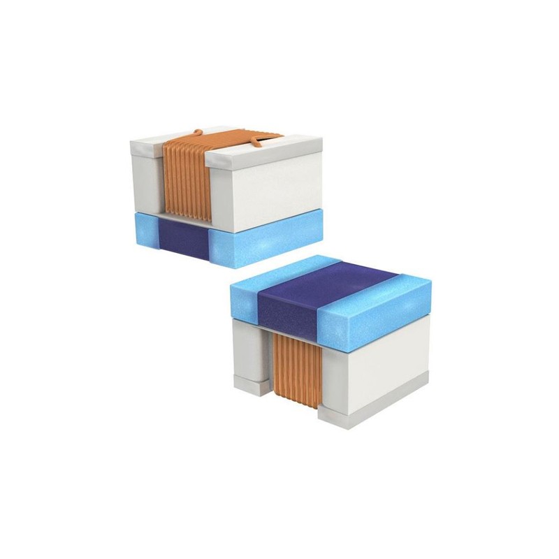 10 pcs - Murata, LQW, 2015 Wire-wound SMD Inductor 0.047 μH ±20% Wire-Wound 1.25A Idc Q:70