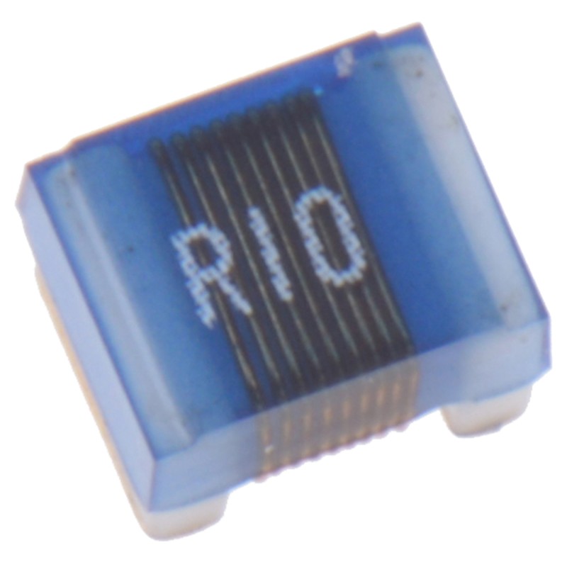 10 pcs - Wurth, WE-KI, 1008A Shielded Wire-wound SMD Inductor with a Ceramic Core, 0.1 μH ±5% Wire-Wound 1A Idc Q:60