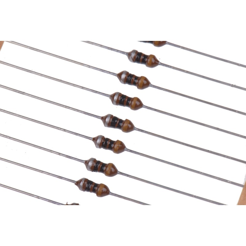 10 pcs - EPCOS 10 μH ±10% Ferrite Leaded Inductor, Max SRF:25MHz, Q:55, 410mA Idc, 600mΩ Rdc, SBC