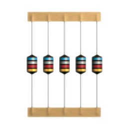 10 pcs - EPCOS 100 μH ±5% Ferrite Leaded Inductor, Max SRF:3.5MHz, Q:50, 860mA Idc, 700mΩ Rdc, HLBC