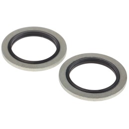 1 Bag of 50 - RS PRO Nitrile Rubber O-Ring, 16.7mm Bore, 24mm Outer Diameter