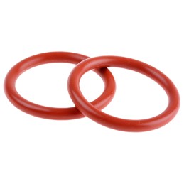 1 Bag of 50 - RS PRO Silicone O-Ring, 25mm Bore, 1 1/4in Outer Diameter