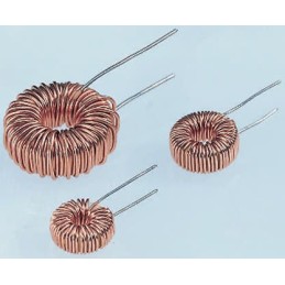 100 pcs - Wurth 157 μH ±20% Ferrite Toroidal Inductor, 5.1A Idc, 63mΩ Rdc, WE-SI