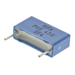 1000 pcs - KEMET PHE450 Metallised Polypropylene Film Capacitor, 400 V ac, 630 V dc, ±5%, 22nF, Through Hole