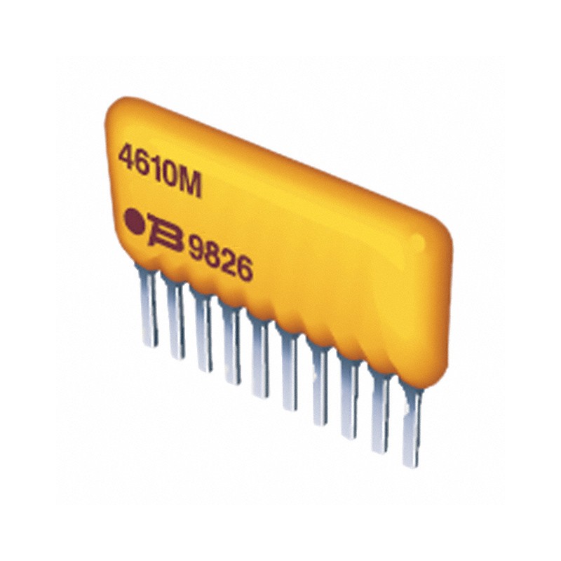 10 pcs : 4610M-101-103LF - RES ARRAY 9 RES 10K OHM 10SIP