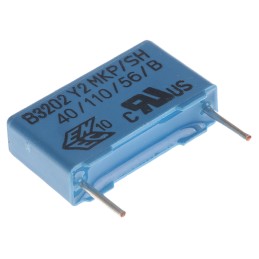 1000 pcs - EPCOS B32022 Polypropylene Film Capacitor, 300V ac, ±20%, 10nF, Through Hole