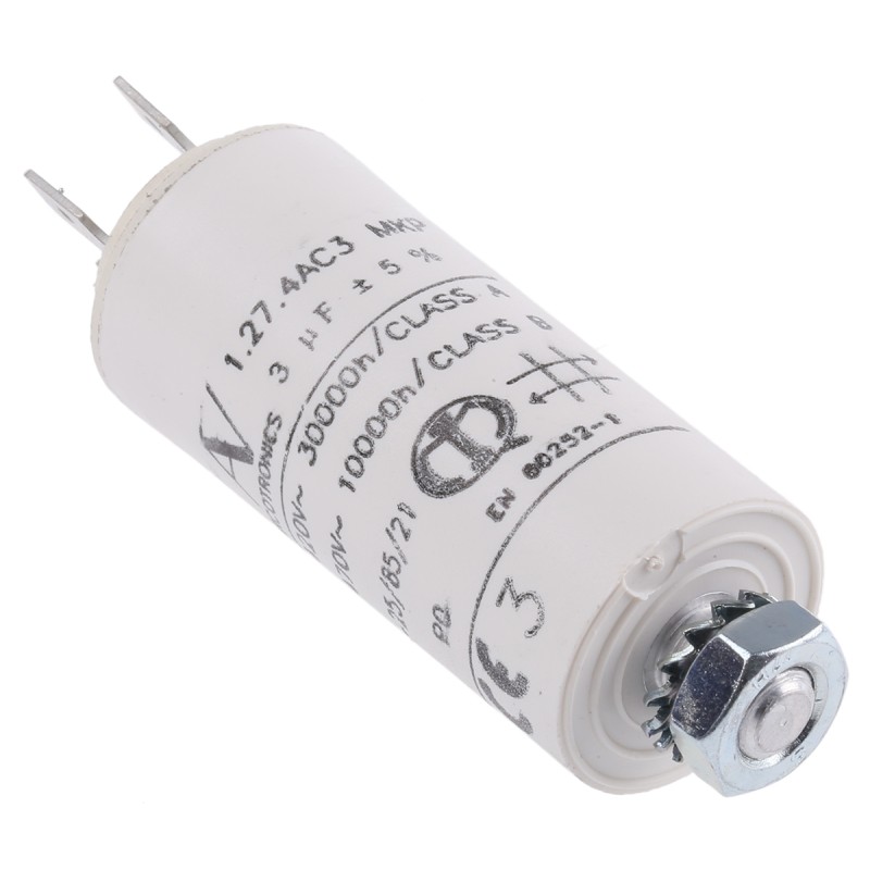 162 pcs - KEMET C27 Metallised Polypropylene Film Capacitor, 470V ac, ±5%, 3μF, Chassis Mount
