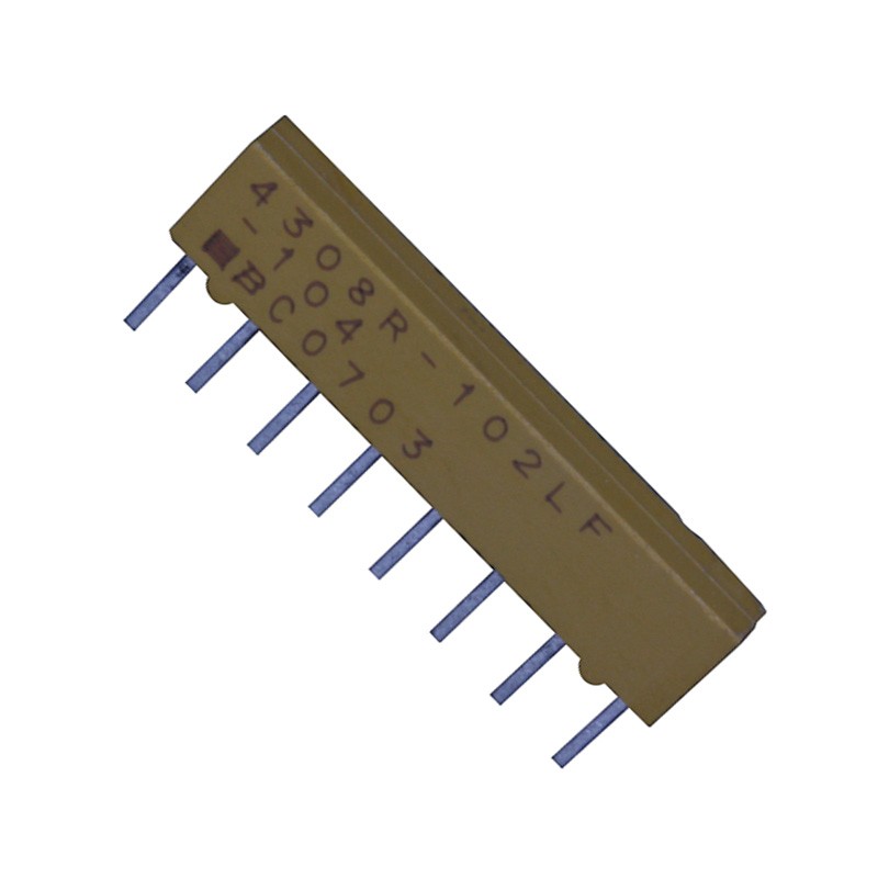 10 pcs : 4308R-101-153LF - RES ARRAY 7 RES 15K OHM 8SIP