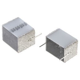 200 pcs - EPCOS B32562 Polyester Film Capacitor, 63 V ac, 100 V dc, ±10%, 10μF, Through Hole