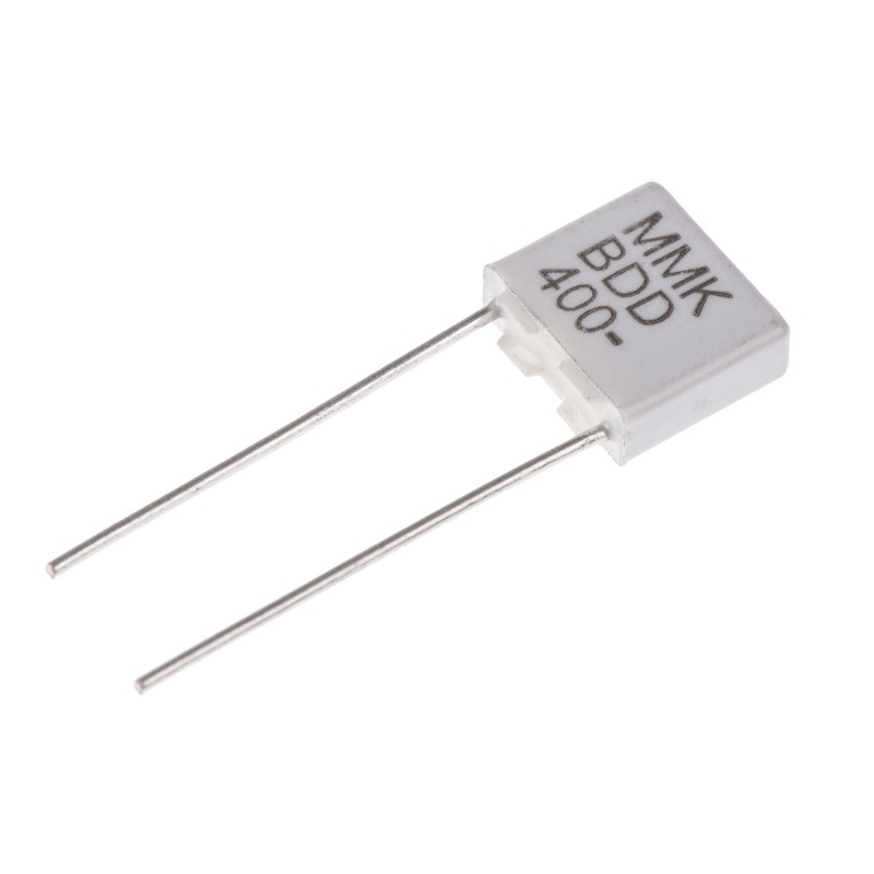 2000 pcs - KEMET MMK Polyester Film Capacitor, 200 V ac, 400 V dc, ±5%, 1nF, Through Hole