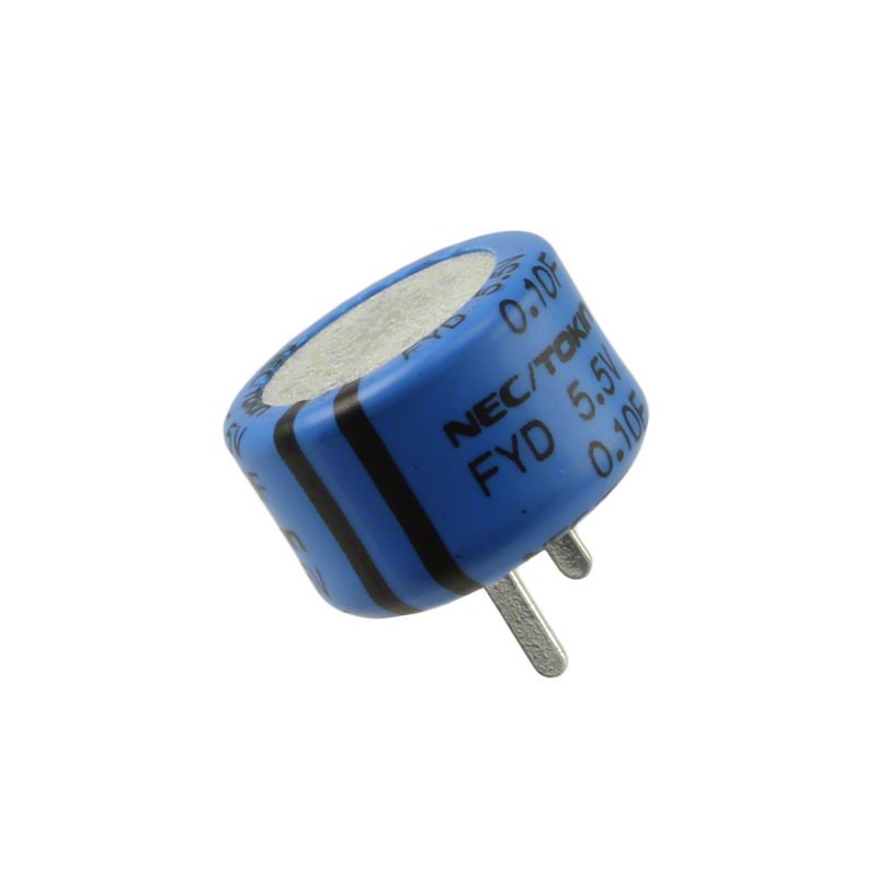 10 pcs : FYD0H104ZF - CAP 100MF -20% +80% 5.5V T/H