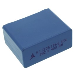260 pcs - EPCOS B32654 Polypropylene Film Capacitor, 200 V ac, 400 V dc, ±10%, 2.2μF, Through Hole