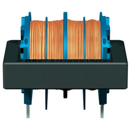 3 pcs - EPCOS 27 mH -30 - +50% Ferrite Power Line Choke, Max SRF:10kHz, 700mA Idc, 1Ω Rdc 250 V ac, B82731H