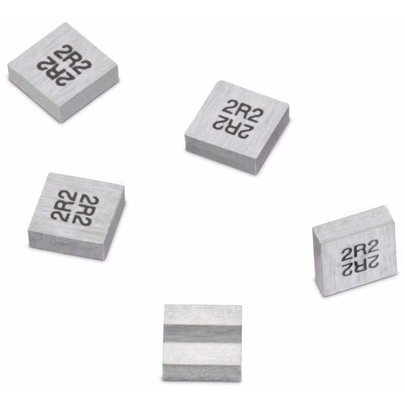 5 pcs - Wurth, WE-MAPI, 3020 Shielded Wire-wound SMD Inductor with a Magnetic Iron Alloy Core, 6.8 μH ±20% Wire-Wound 1.6A Idc