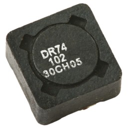 5 pcs - Eaton, , 0704 Shielded Wire-wound SMD Inductor with a Ferrite Core, 100 μH ±20% Wire-Wound 990mA Idc