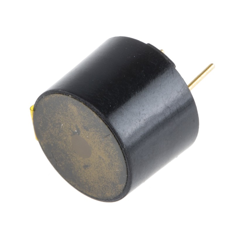 5 pcs - RS PRO 94dB Through Hole Continuous External Magnetic Buzzer Component, 12 x 9.5mm, 3V ac Min, 8V ac Max