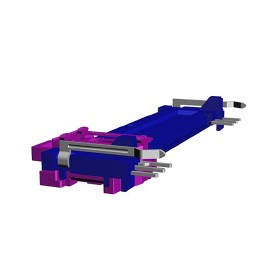 5 pcs - Alps Alpine 10kΩ Slide Slide Potentiometer 2-Gang Through Hole, RS30H121A00B