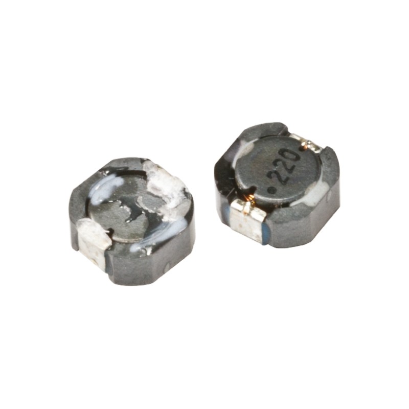 5 pcs - Murata, D63LCB, 2424 (6060) Shielded Wire-wound SMD Inductor with a Ferrite Core, 22 μH ±20% Shielded 1.34A Idc