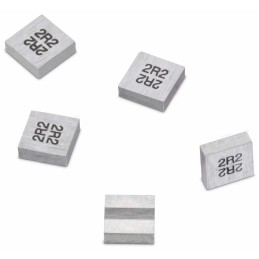 5 pcs - Wurth, WE-MAPI, 3020 Shielded Wire-wound SMD Inductor with a Magnetic Iron Alloy Core, 2.2 μH ±20% Wire-Wound 2.4A Idc