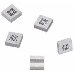 5 pcs - Wurth, WE-MAPI, 3020 Shielded Wire-wound SMD Inductor with a Magnetic Iron Alloy Core, 3.3 μH ±20% Wire-Wound 2.2A Idc