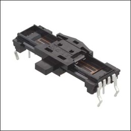 5 pcs - Alps Alpine 10kΩ Slide Slide Potentiometer 1-Gang Through Hole, RS20H11CA00B