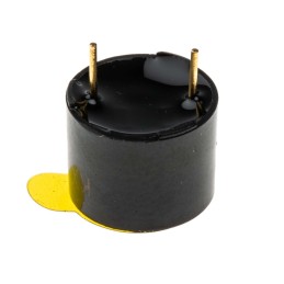 5 pcs - RS PRO 94dB Through Hole Continuous Internal Magnetic Buzzer Component, 12 x 9.5mm, 3V dc Min, 7V dc Max