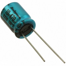 10 pcs : 10RX30470M10X12.5 - CAP ALUM 470UF 20% 10V RADIAL