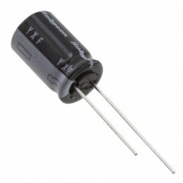 10 pcs : 25YXF470MEFC10X16 - CAP ALUM 470UF 20% 25V RADIAL