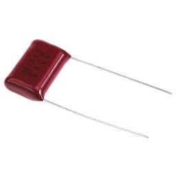 500 pcs - Panasonic ECQE(F) Polyester Film Capacitor, 630V dc, ±5%, 100nF, Through Hole