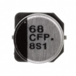10 pcs : EEE-FP1C680AP - CAP ALUM 68UF 20% 16V SMD