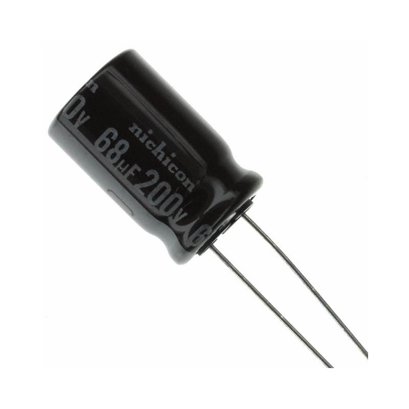 10 pcs : UCY2D680MHD3 - CAP ALUM 68UF 20% 200V RADIAL