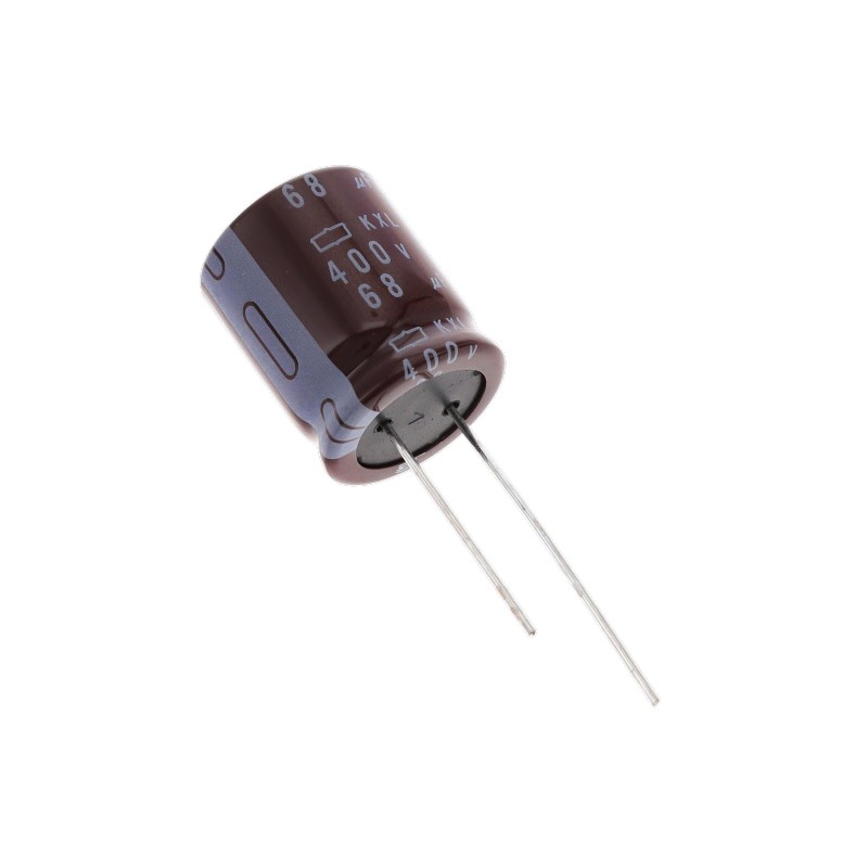 10 pcs : EKXL401ELL680MM20S - CAP ALUM 68UF 20% 400V RADIAL TH