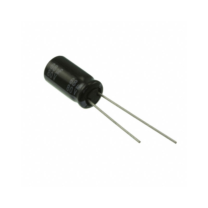 10 pcs : EEU-FS1K680B - CAP ALUM 68UF 20% 80V RADIAL