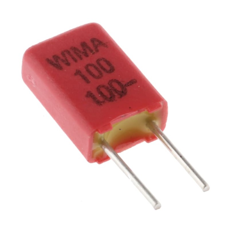 5000 pcs - WIMA FKP2 Polypropylene Film Capacitor, 63 V ac, 100 V dc, ±5%, 2.2nF, Through Hole